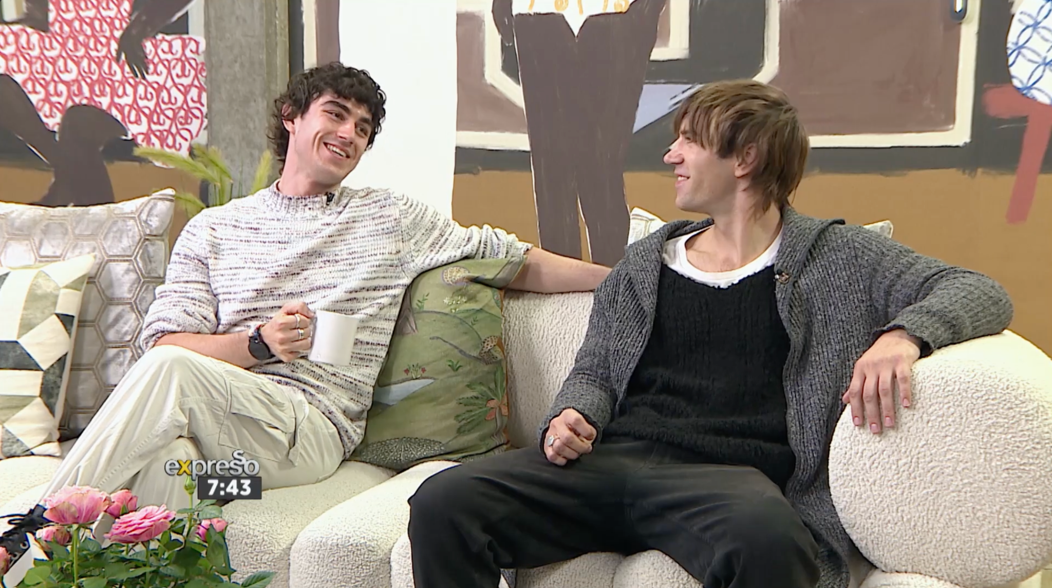 Television interview